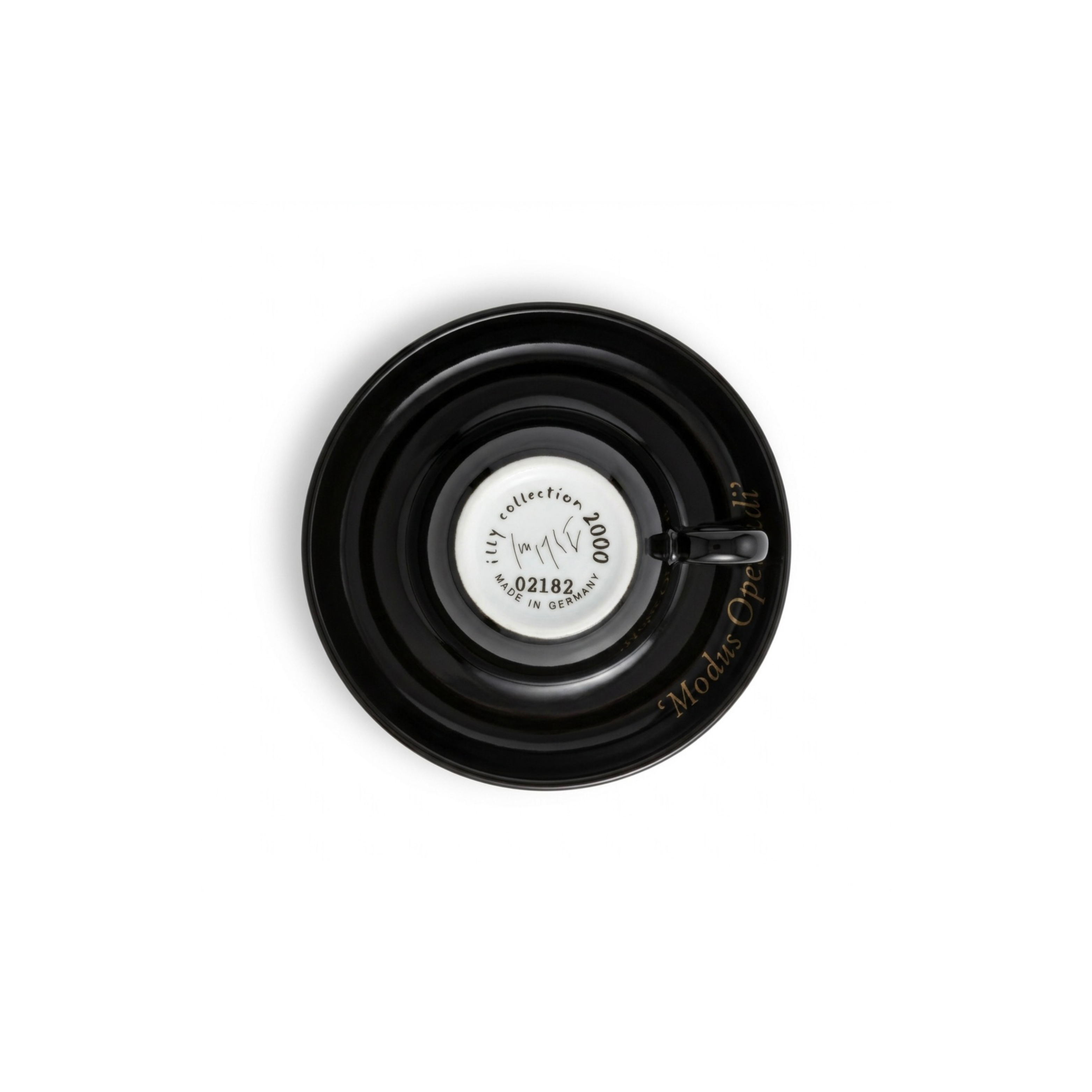 illy art collection espresso cup Joseph Kosuth - Modus Operandi - 2000