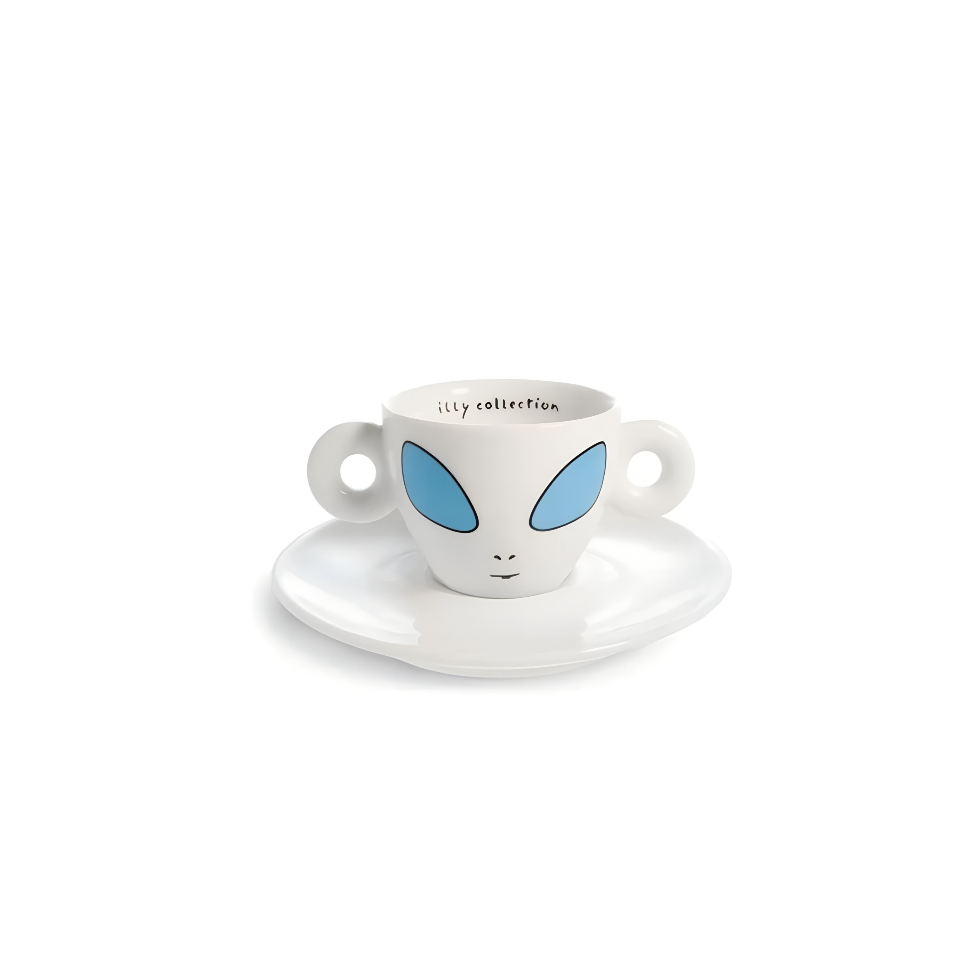 illy collection - 2001 - espresso cups - David Byrne - Alien cups