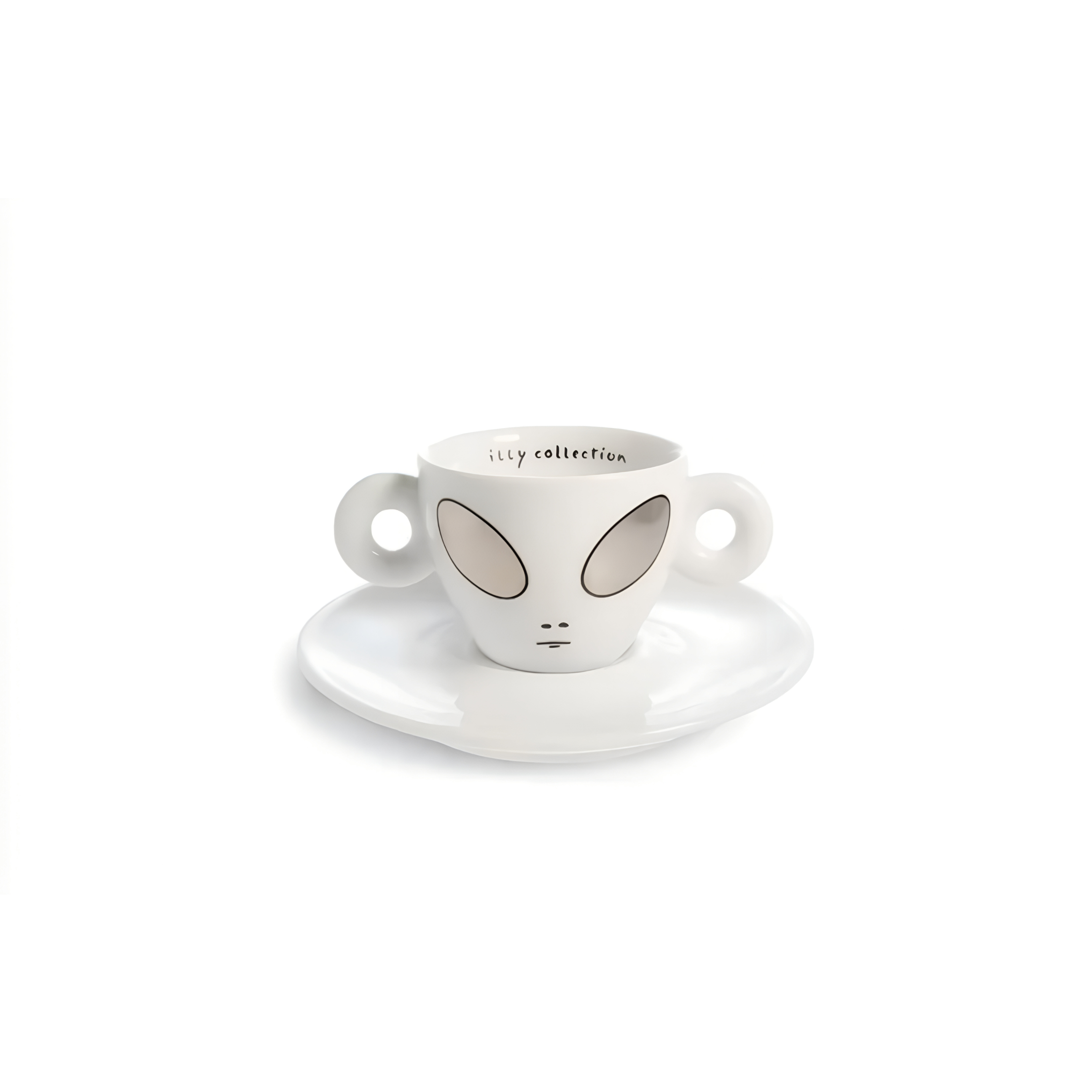 illy collection - 2001 - espresso cups - David Byrne - Alien cups