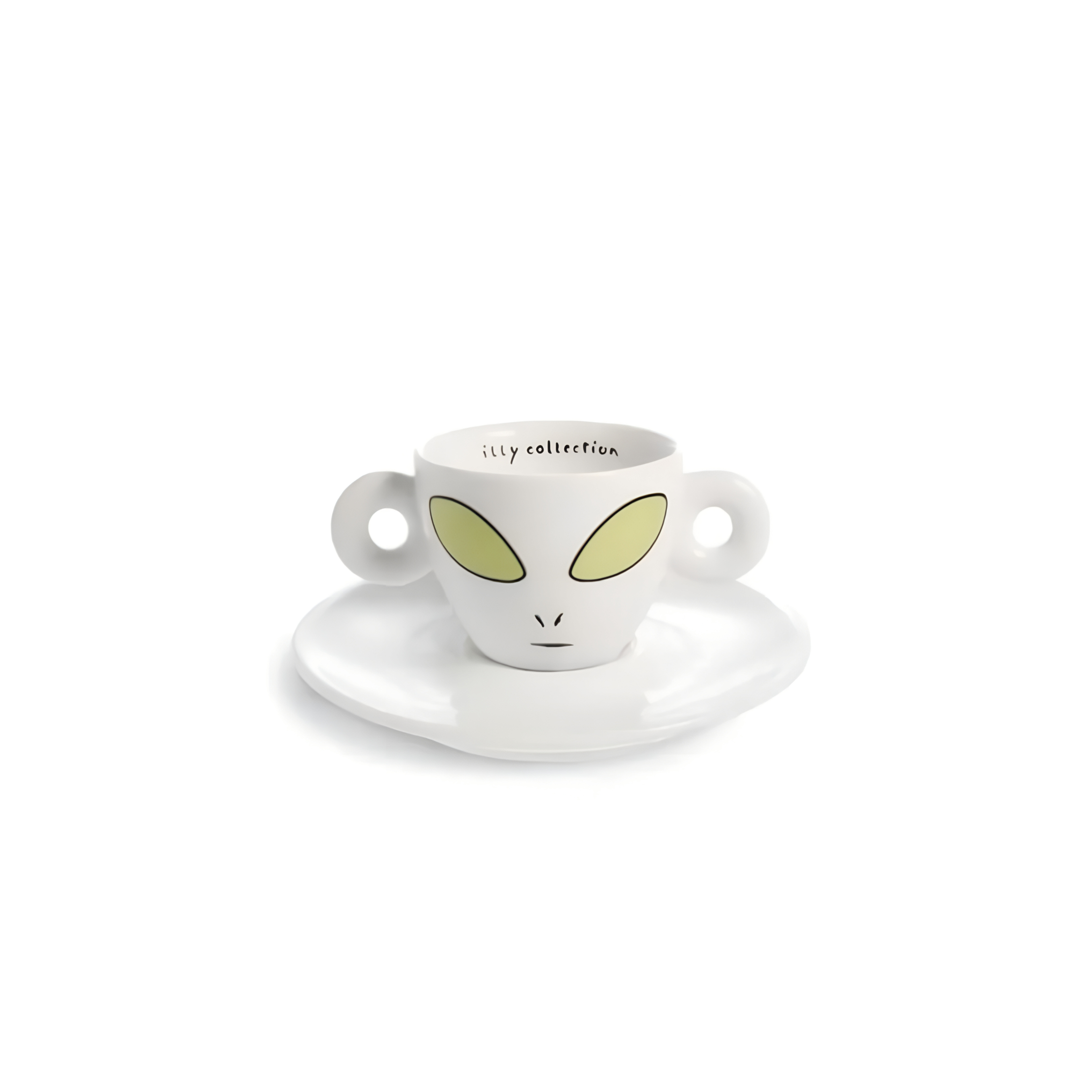 illy collection - 2001 - espresso cups - David Byrne - Alien cups